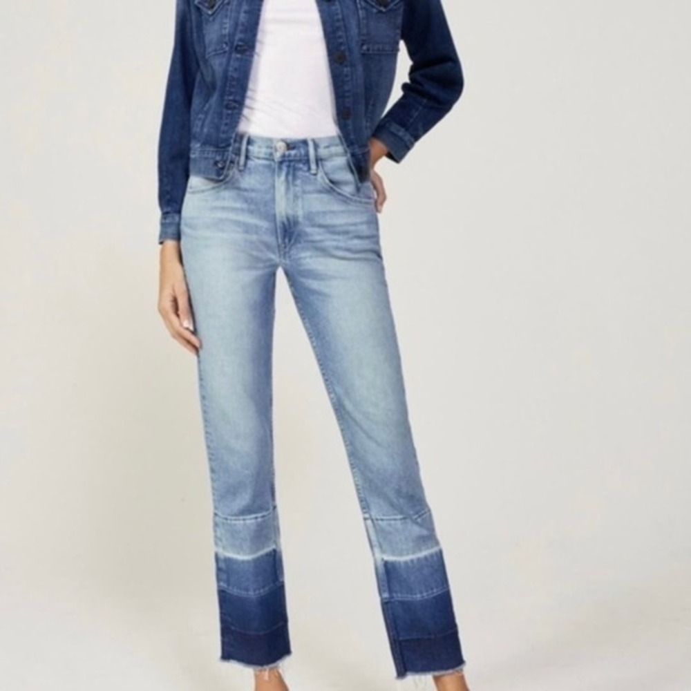 3x1 Spectrum Straight Leg Crop‎ Jeans Size 27
